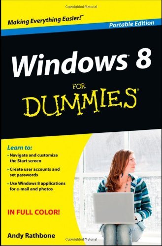 Andy Rathbone/Windows 8 for Dummies@Portable
